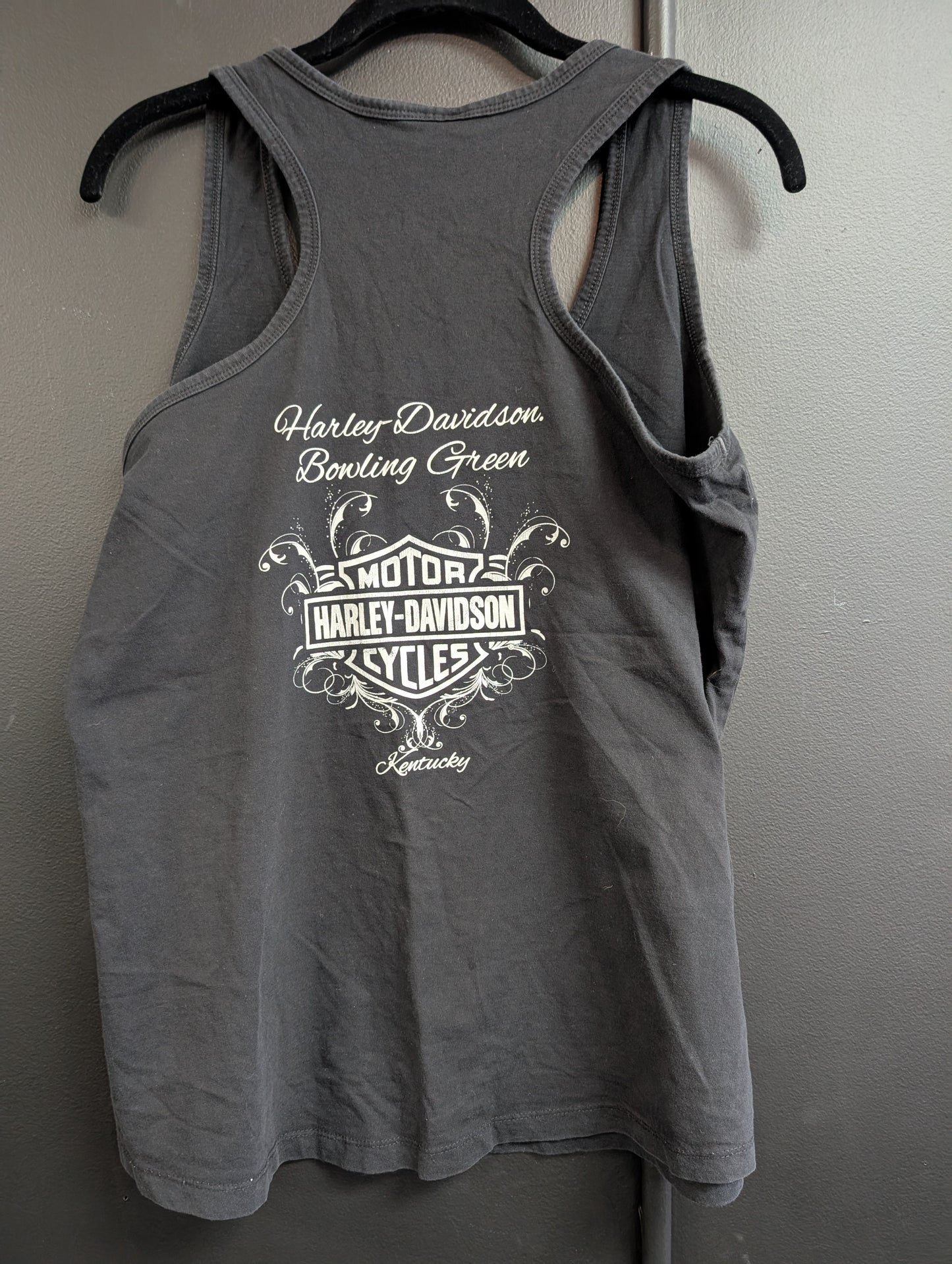 Harley Willie G skull sparkle women's Medium