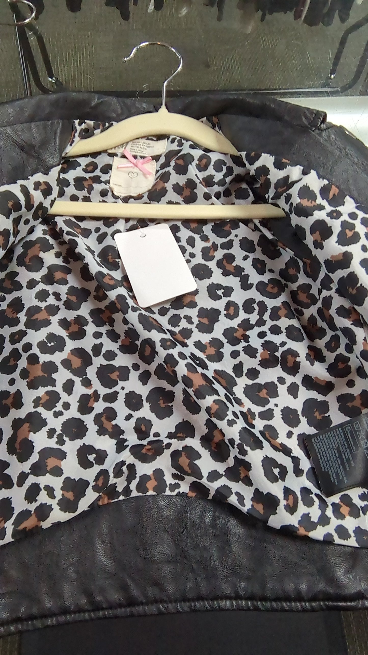 Girls motorcycle Jacket
