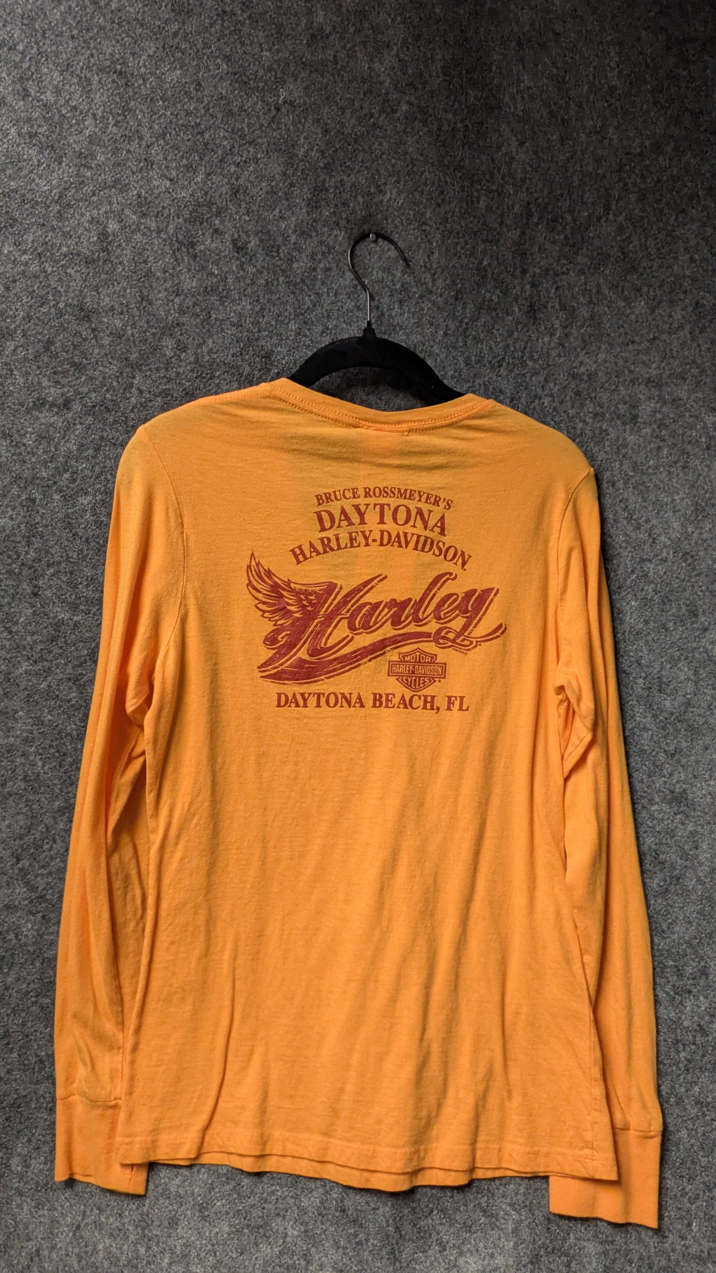 Harley Davidson Long Sleeve V-neck