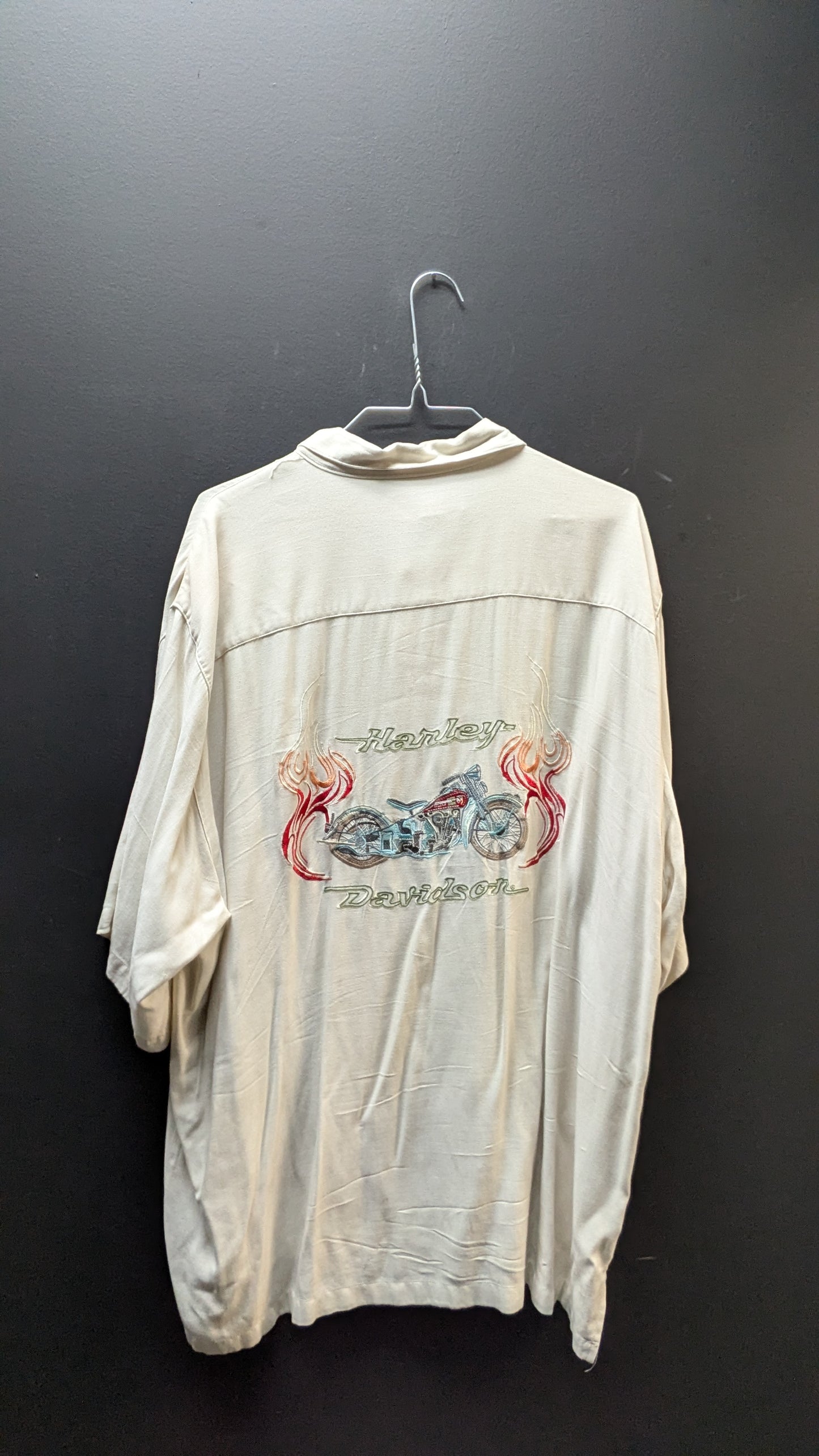 Harley Davidson Collar Button Up