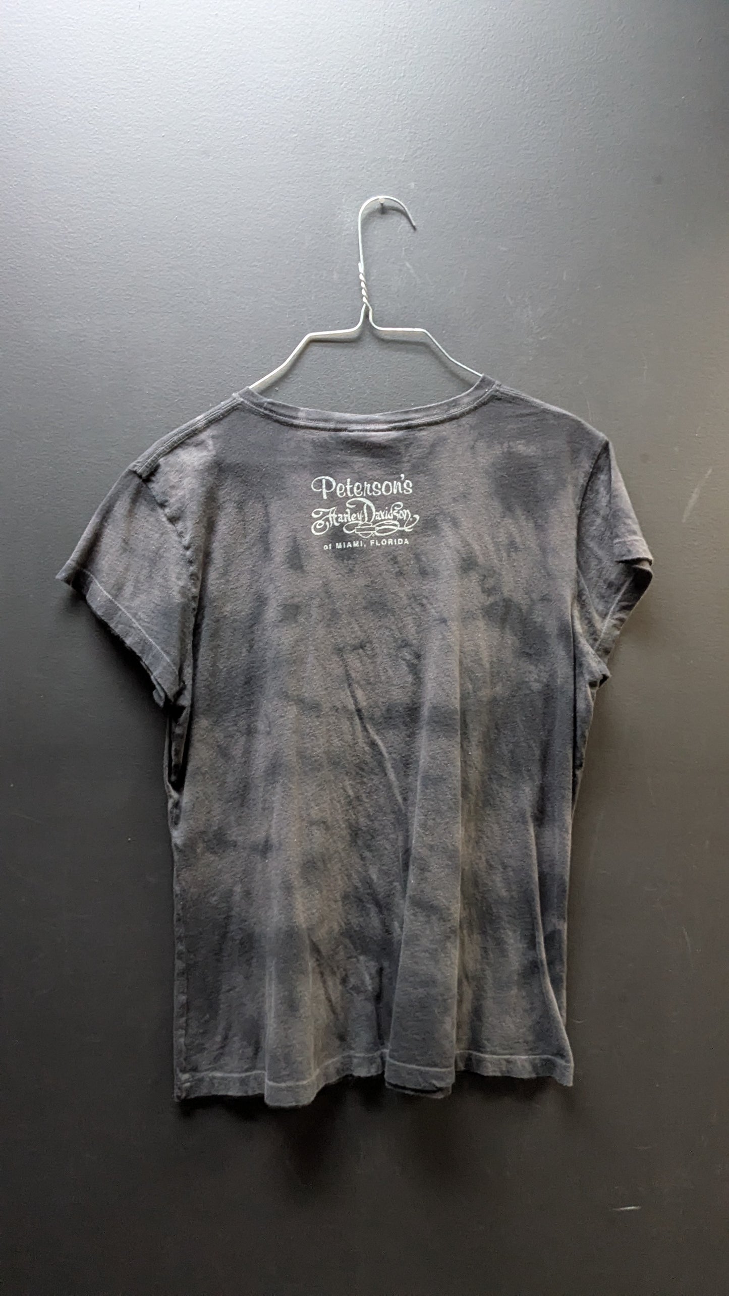Harley Black Tie dye t-shirt