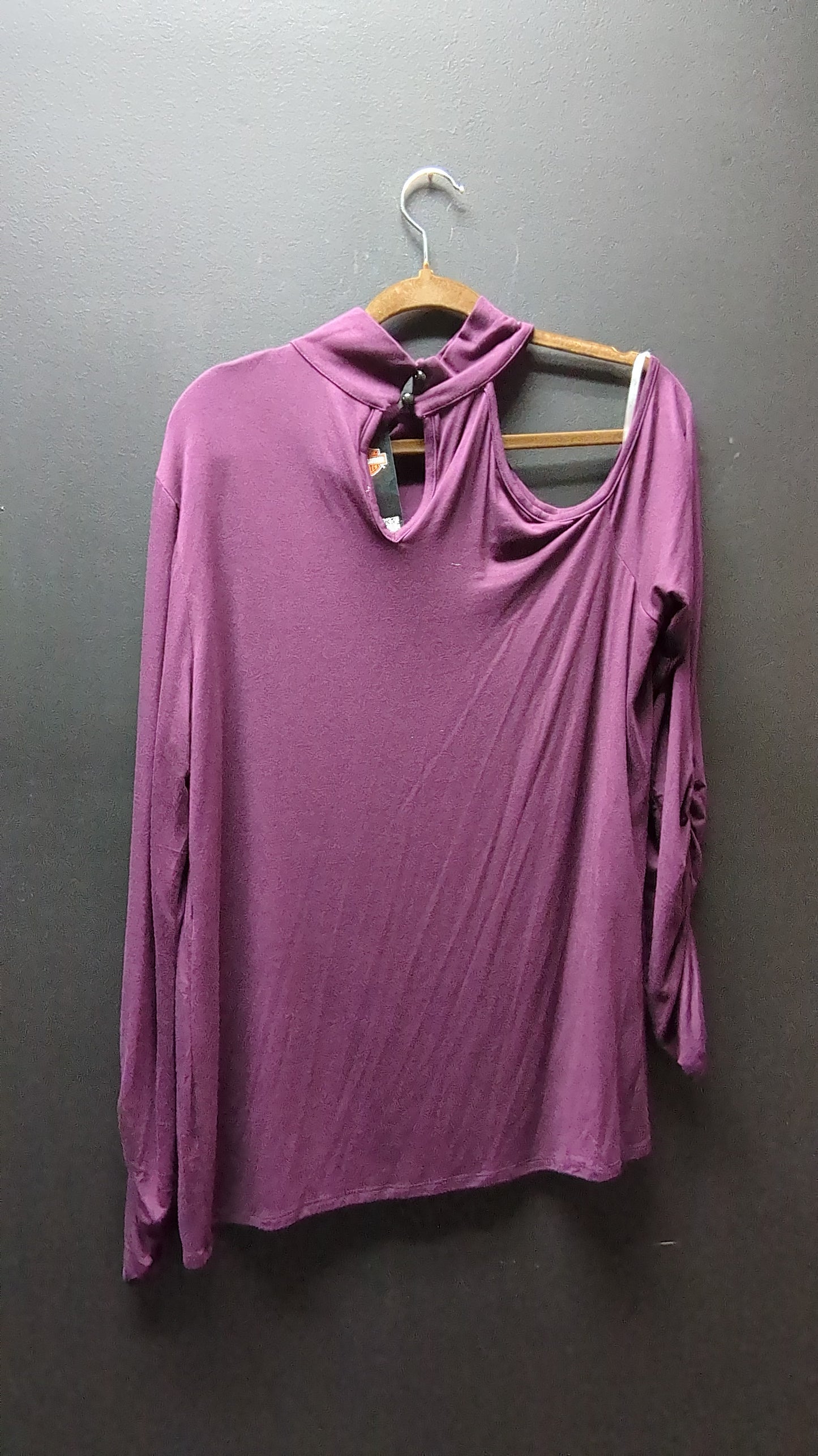 Harley Davidson Cold Shoulder Top