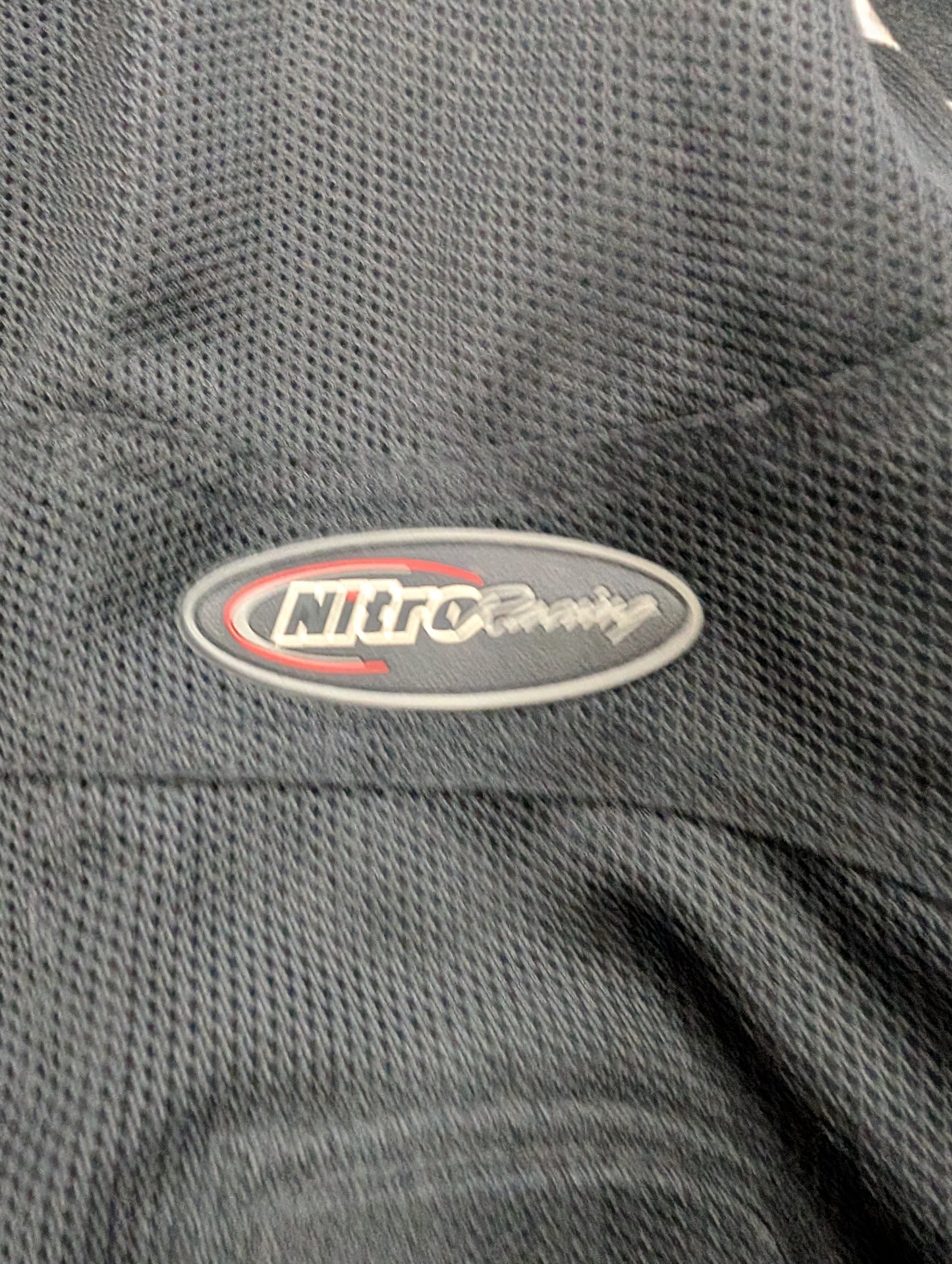 XXL Nitro Mens Medium Black Padded Motorcycle Racing Jacket Without Inner Lining