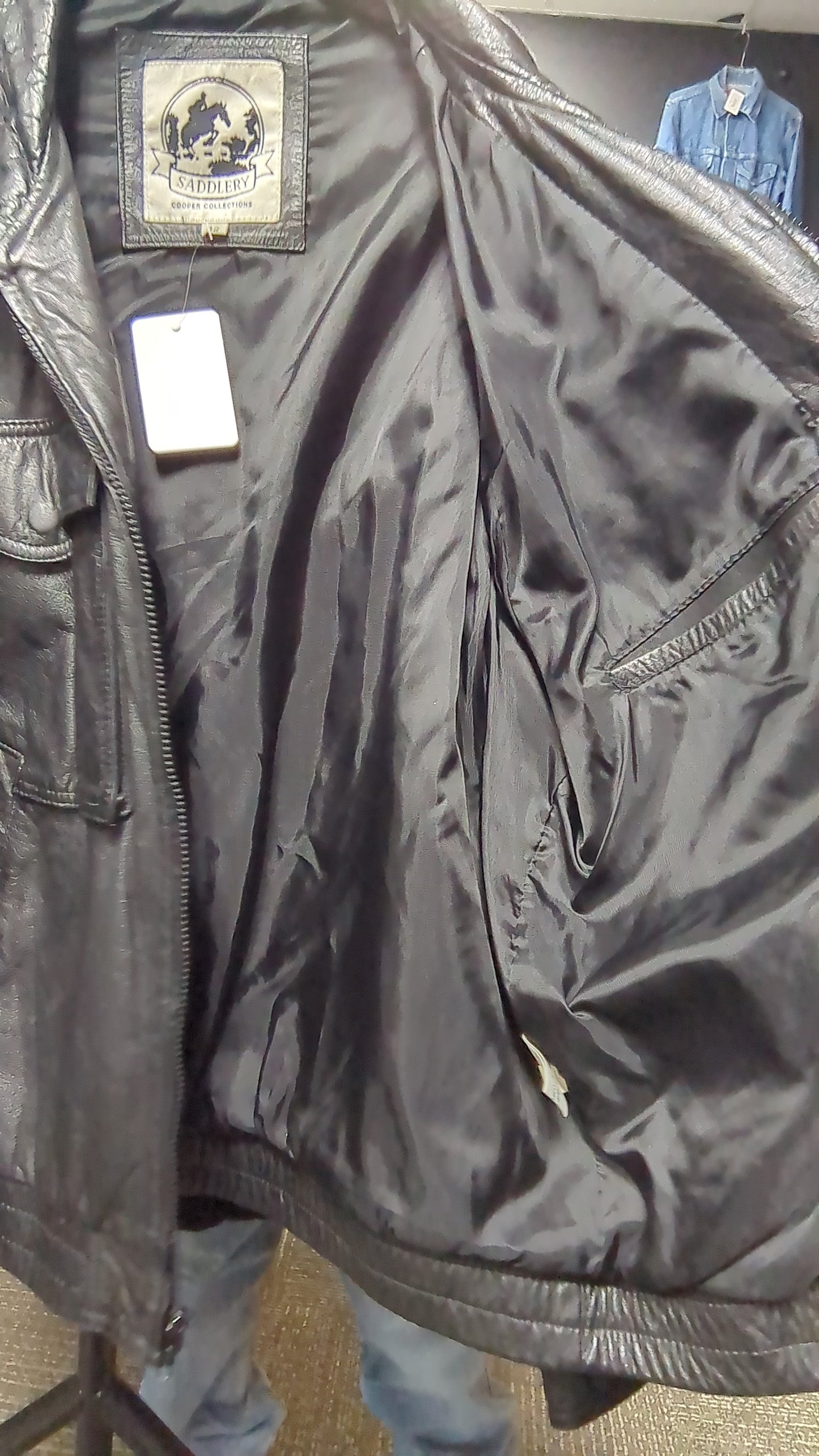 Vintage leather jacket
