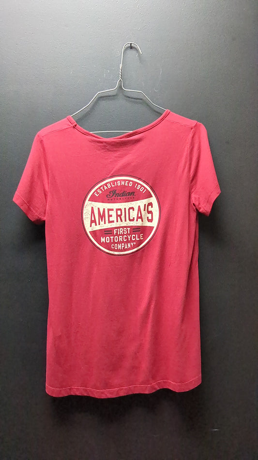 New Indian Motorcycle Woman's Relaxed Fit Tee