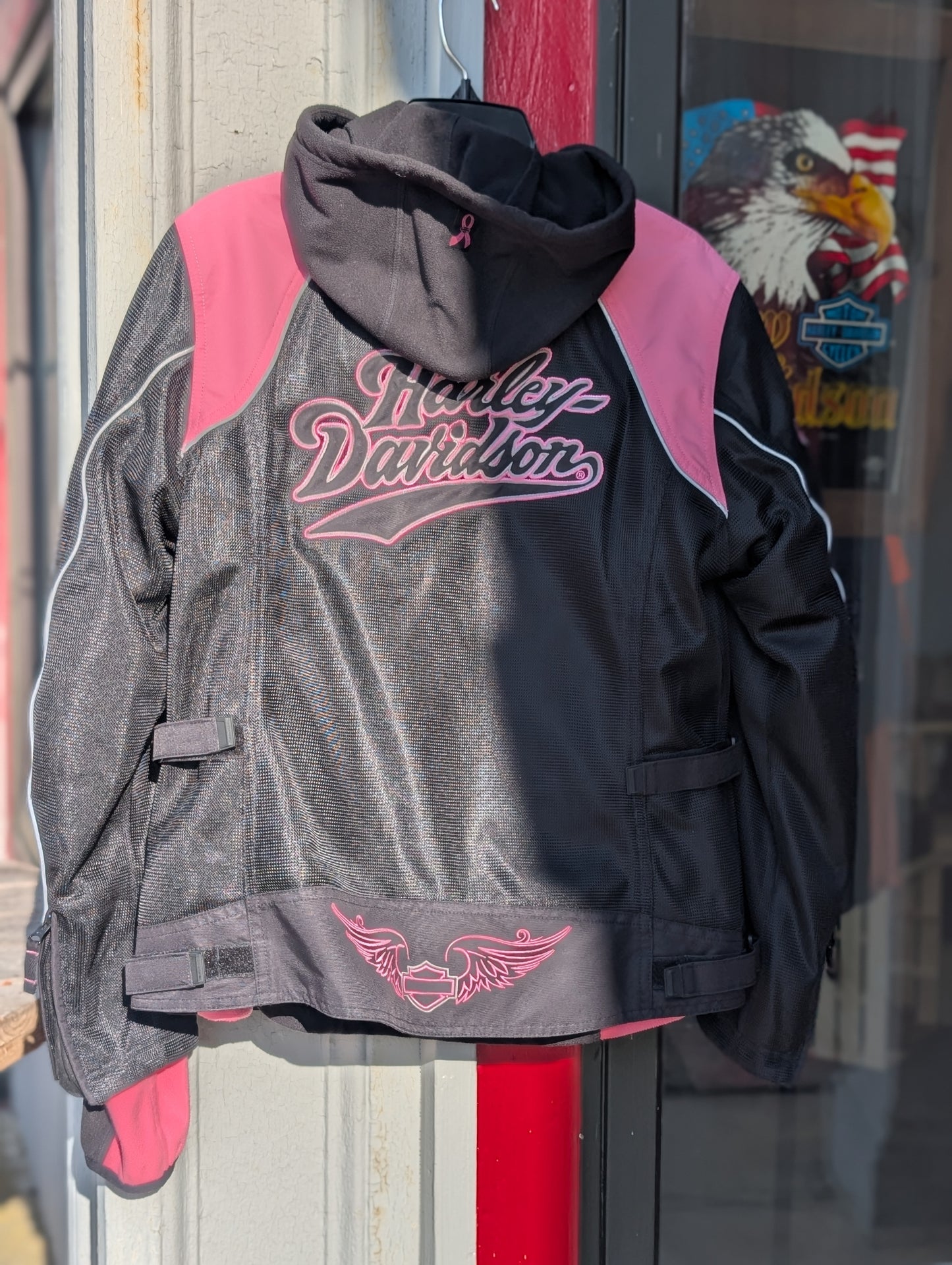 Mesh riding coat with liner Harley Davidson women's XL
