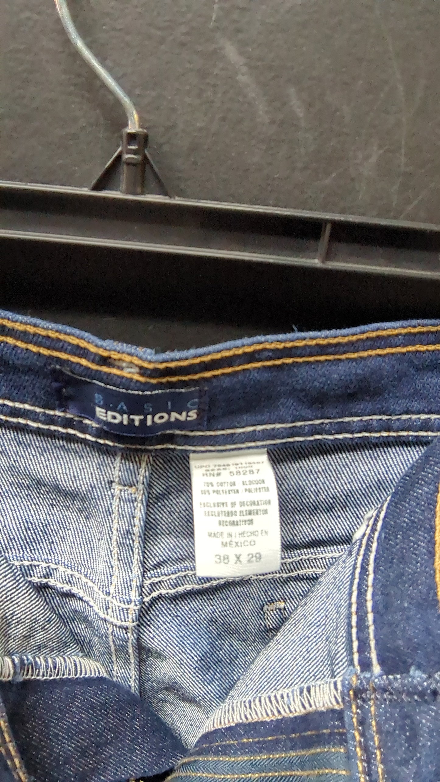 Vintage 90s Men's basic edition jeans Size 38X29