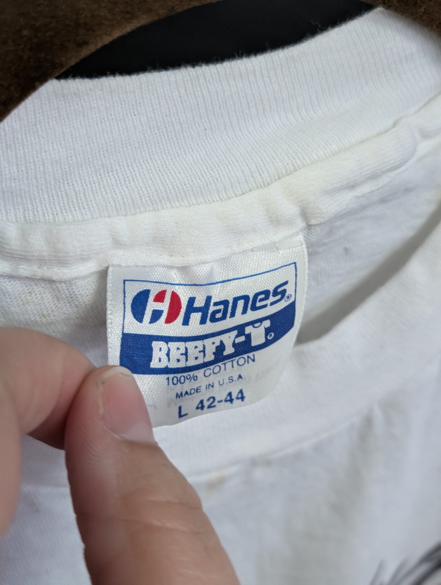 Vintage Midwest Honda Suzuki T-shirt White color size Large