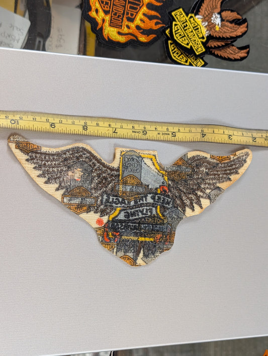 Vintage Harley-Davidson “Keep the Eagle Flying” Patch