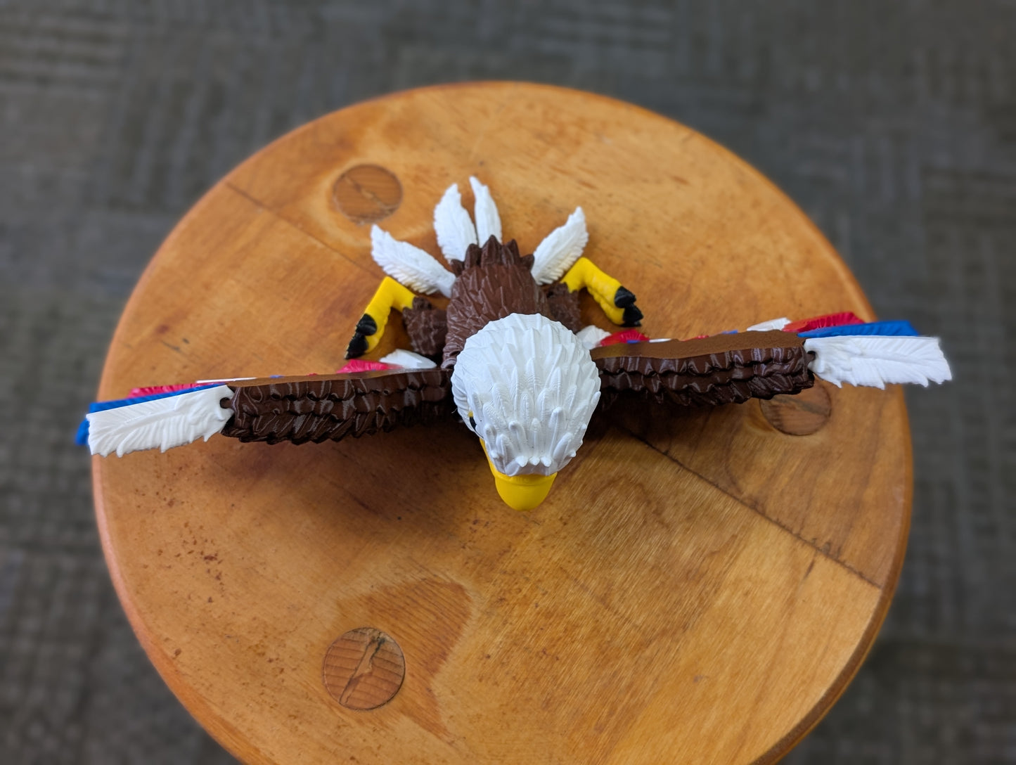 Red White and Blue Eagle
