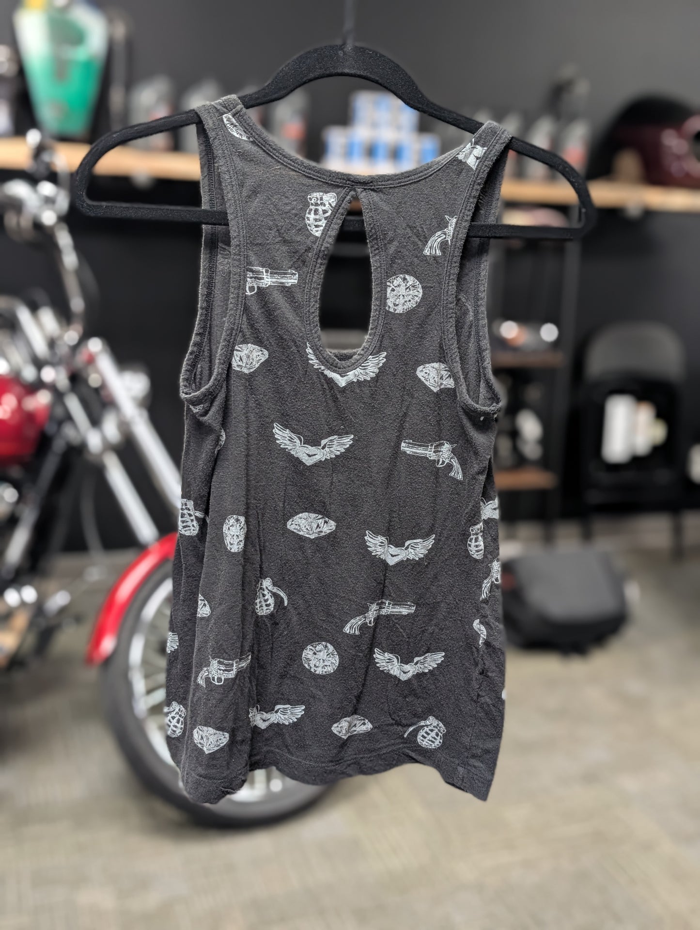 Y2K Dangerous Love Women's Racerback Tank - Small