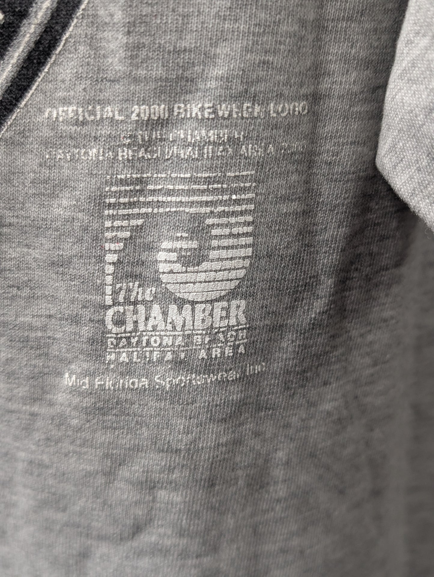 2000 bike week large men's t-shirt