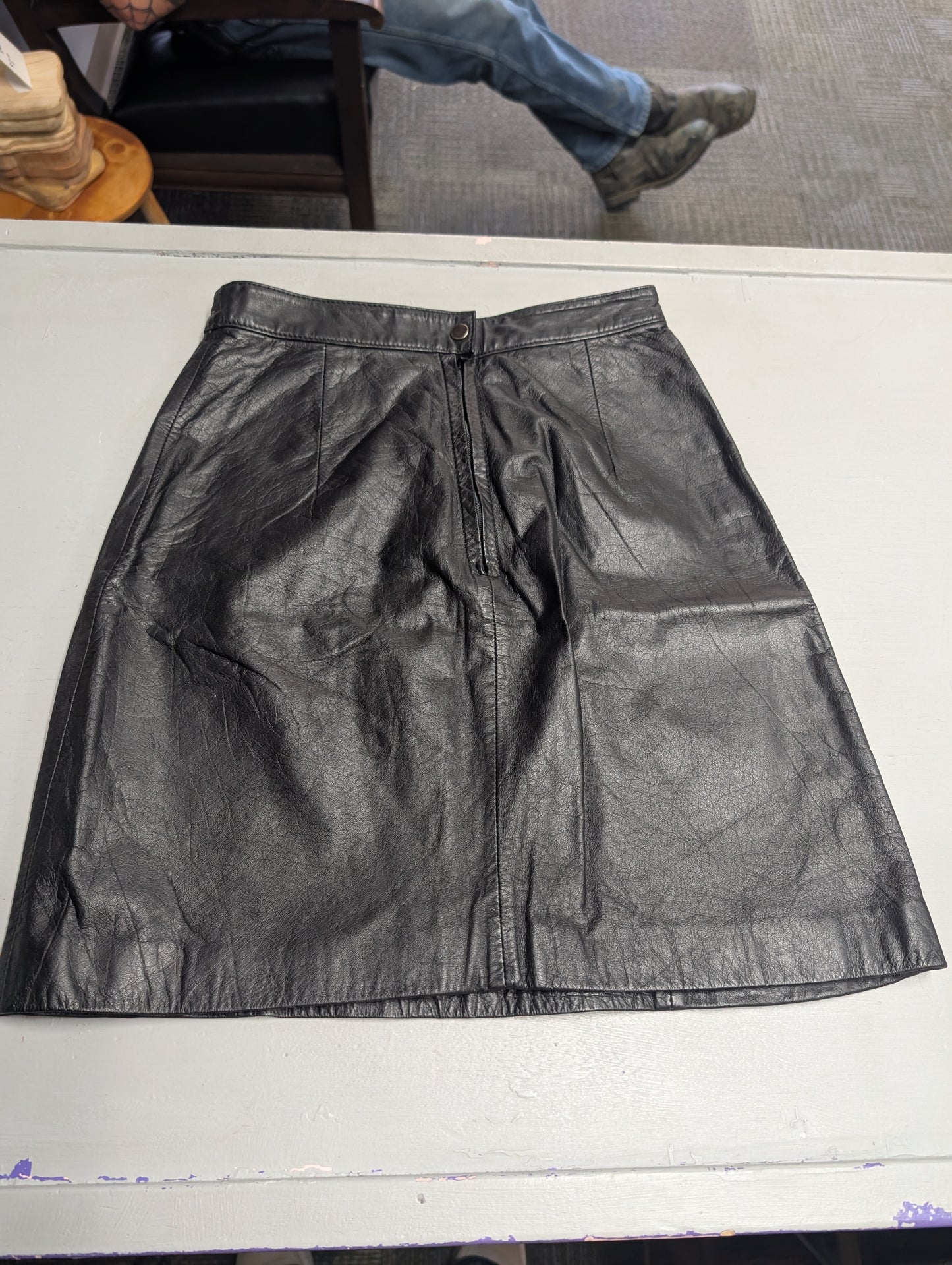 Leather Skirt