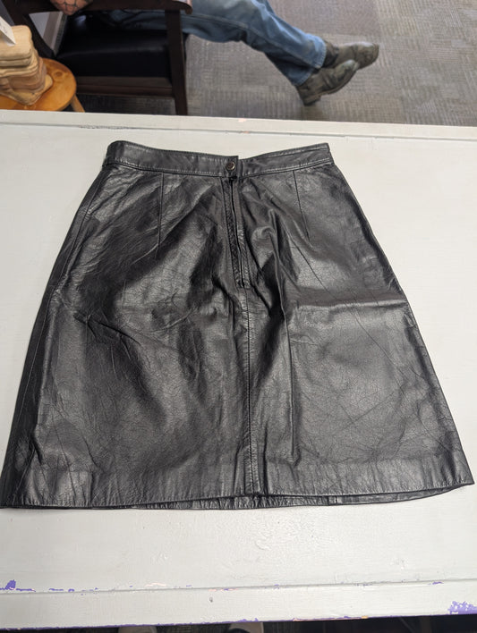 Leather Skirt