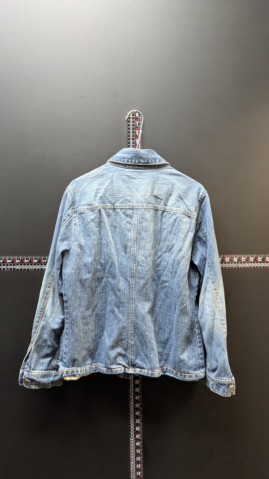 Chico's Women's Denim Jacket-size 1