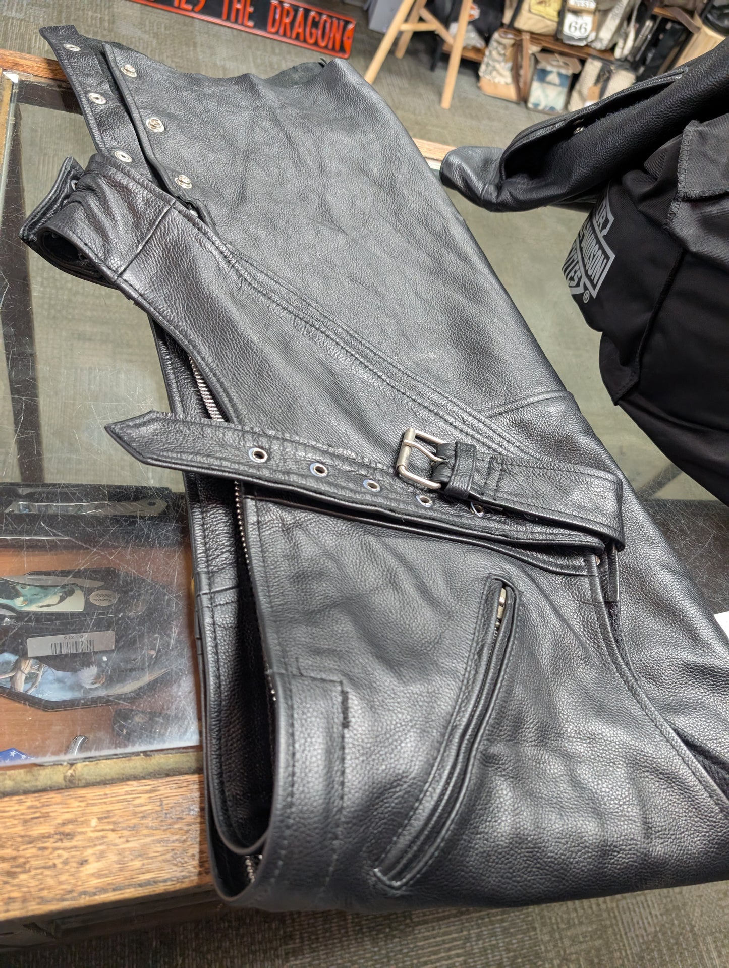 4xl leather chaps