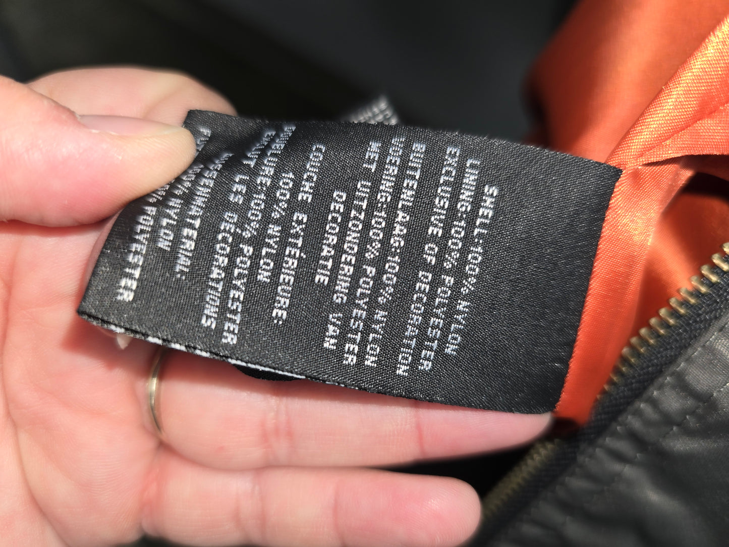 Men's Harley Davidson coat