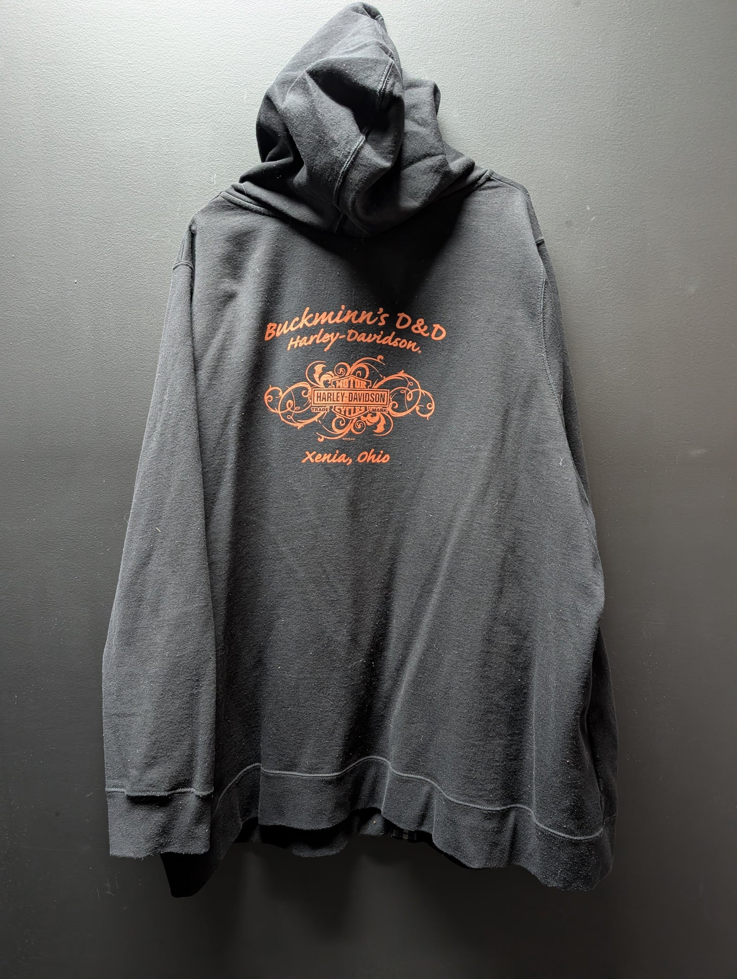 3xl Harley Davidson zip up hoodie