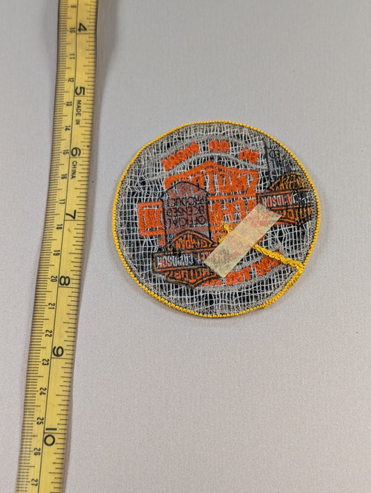 Vintage Harley-Davidson “Go for More – Ride the Rebel” Patch – Gauze Back