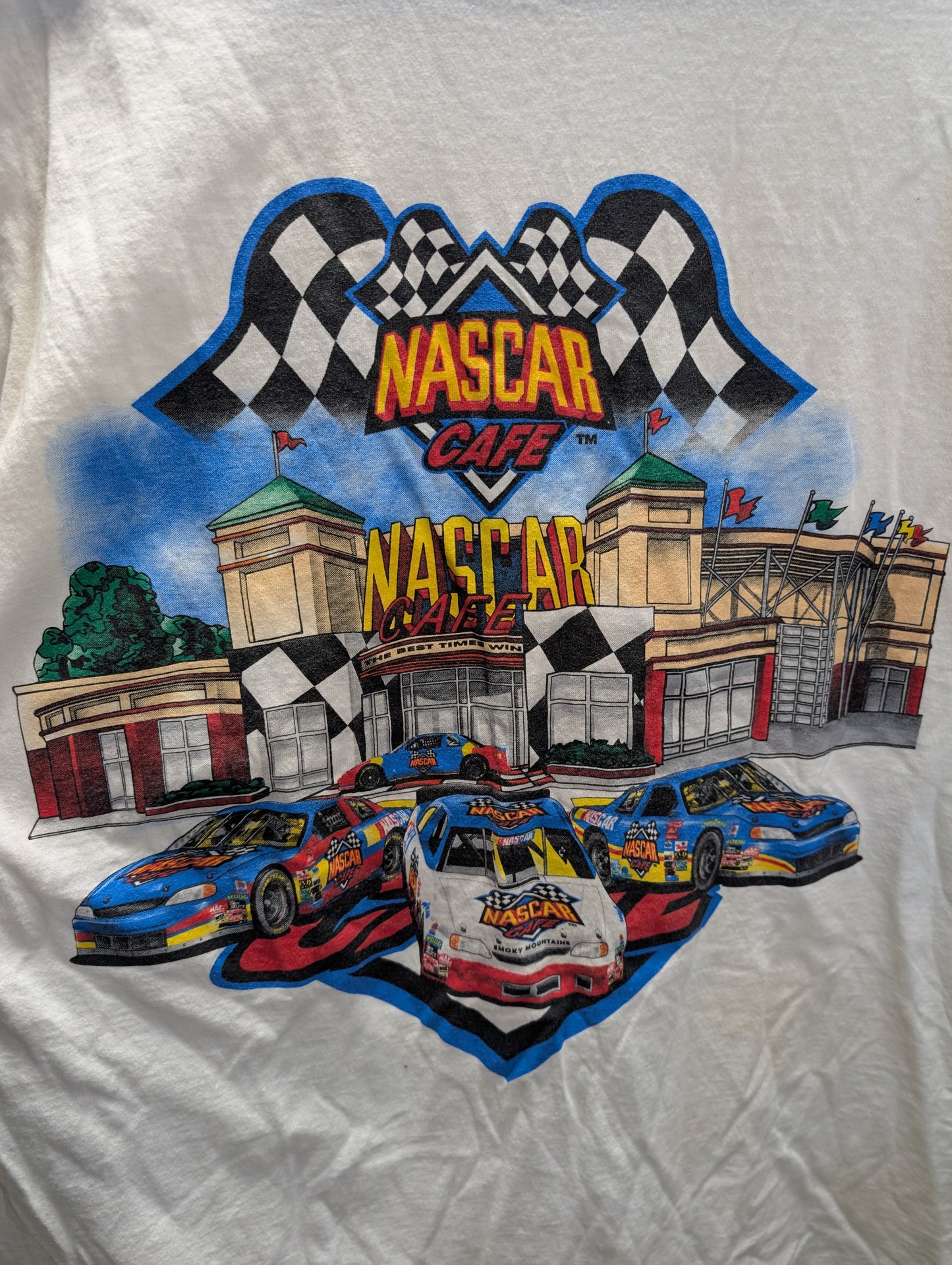 Life's a race vintage NASCAR T-shirt