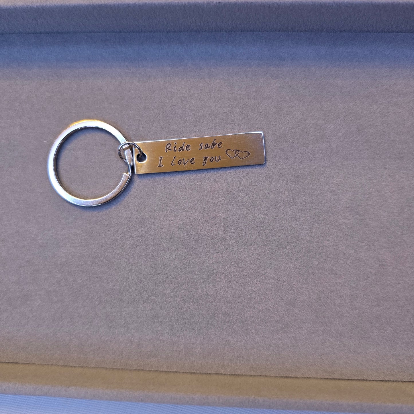 Small Metal Keychain