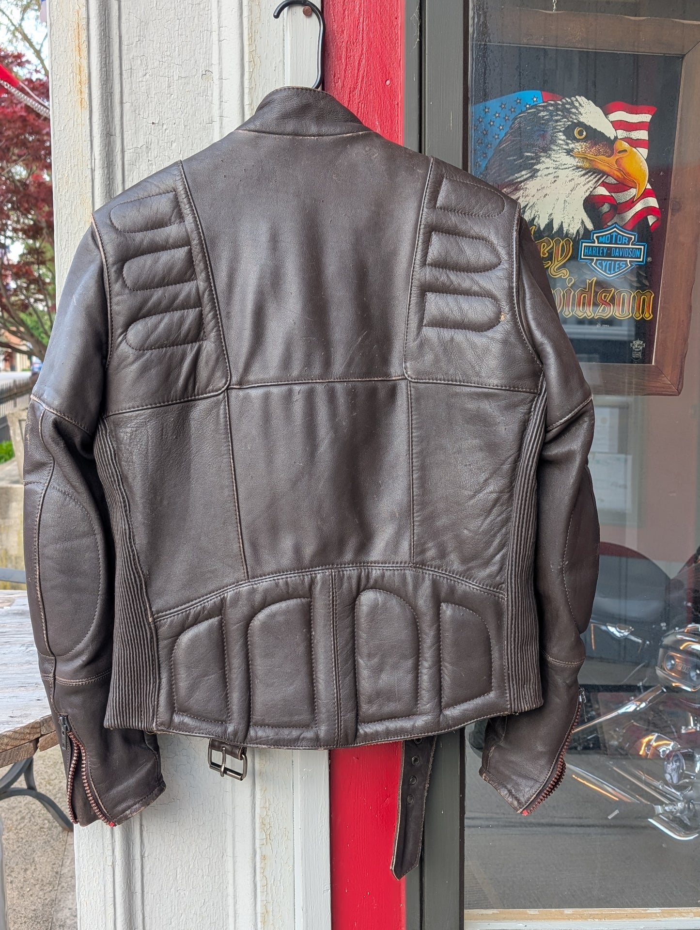 Harley-Davidson vintage size 42 brown riding coat