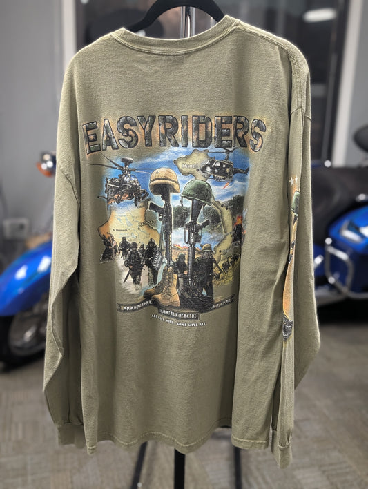 Easy Riders Military appreciation XL t-shirt