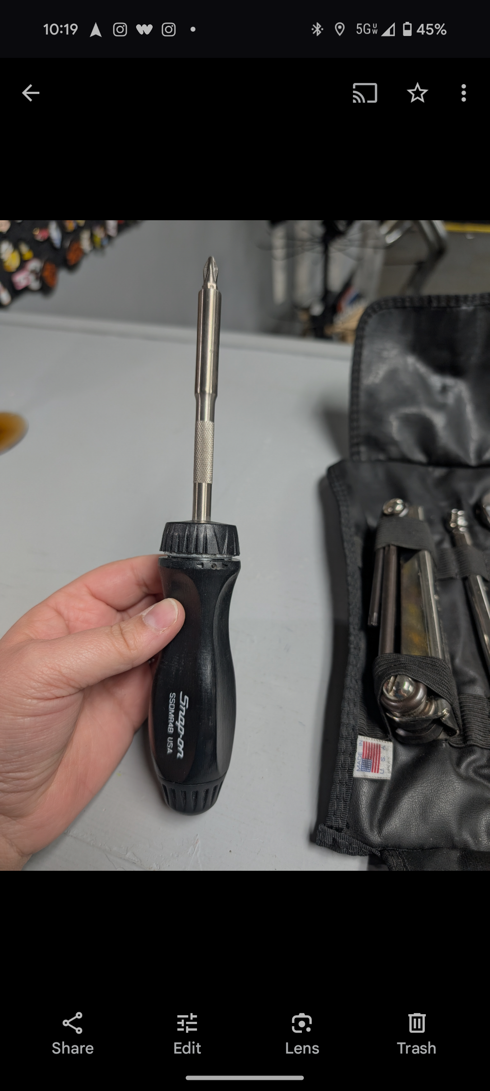Snap-On Harley-Davidson toolkit