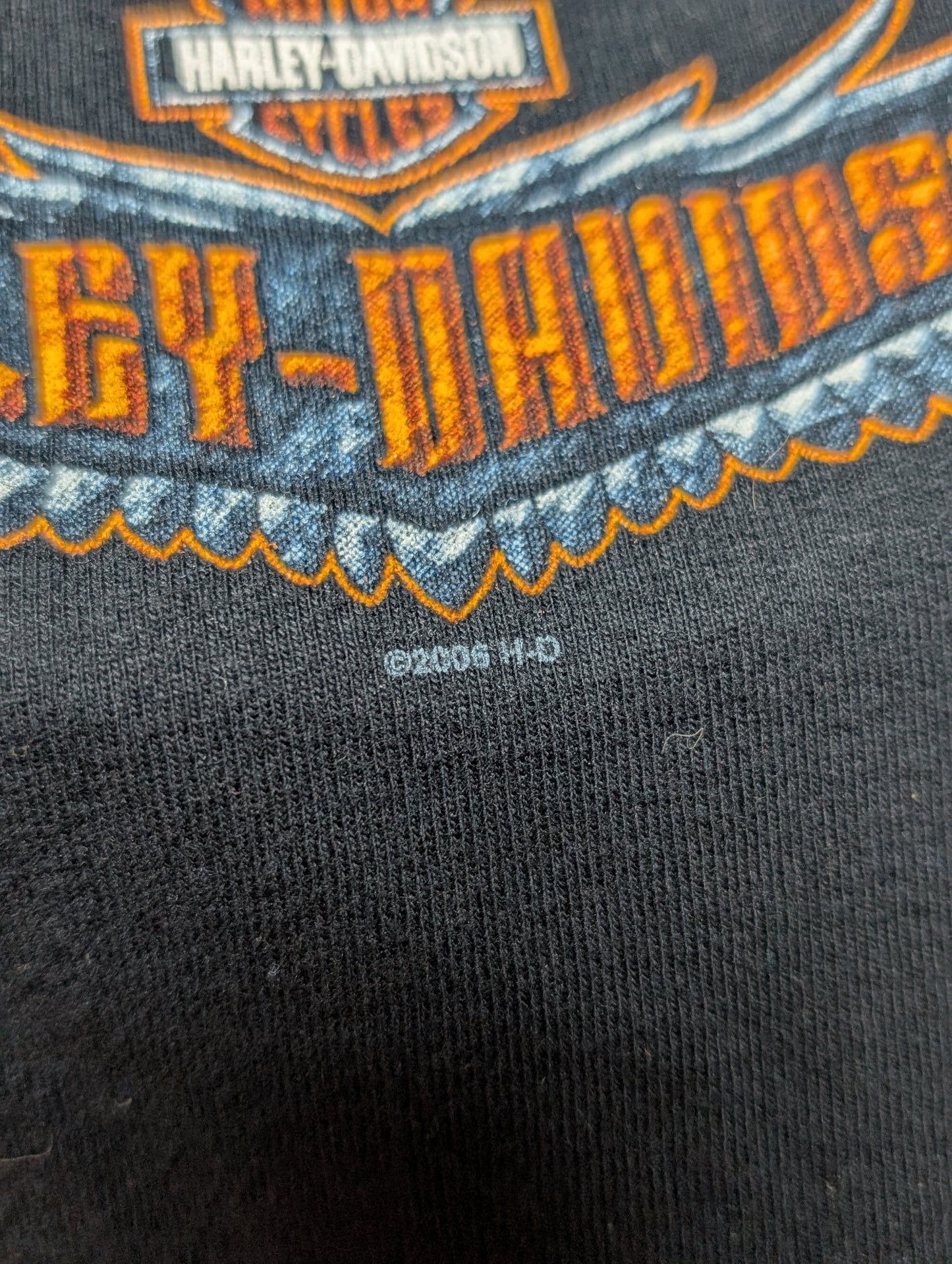 Y2K Harley Davidson Tank with built in bra XL with spaghetti strap