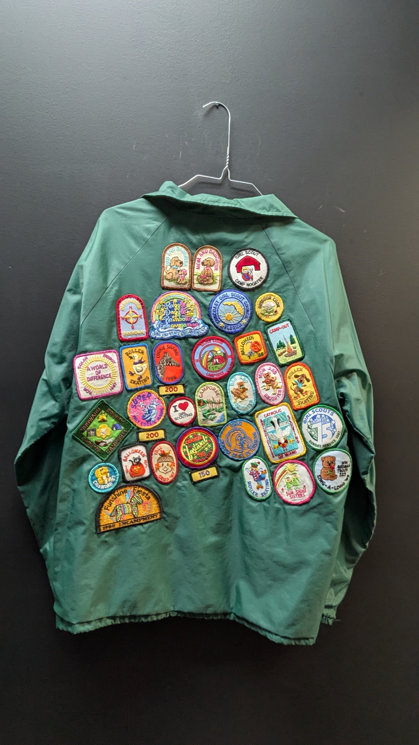 One of a Kind Vintage Girl Scout Jacket