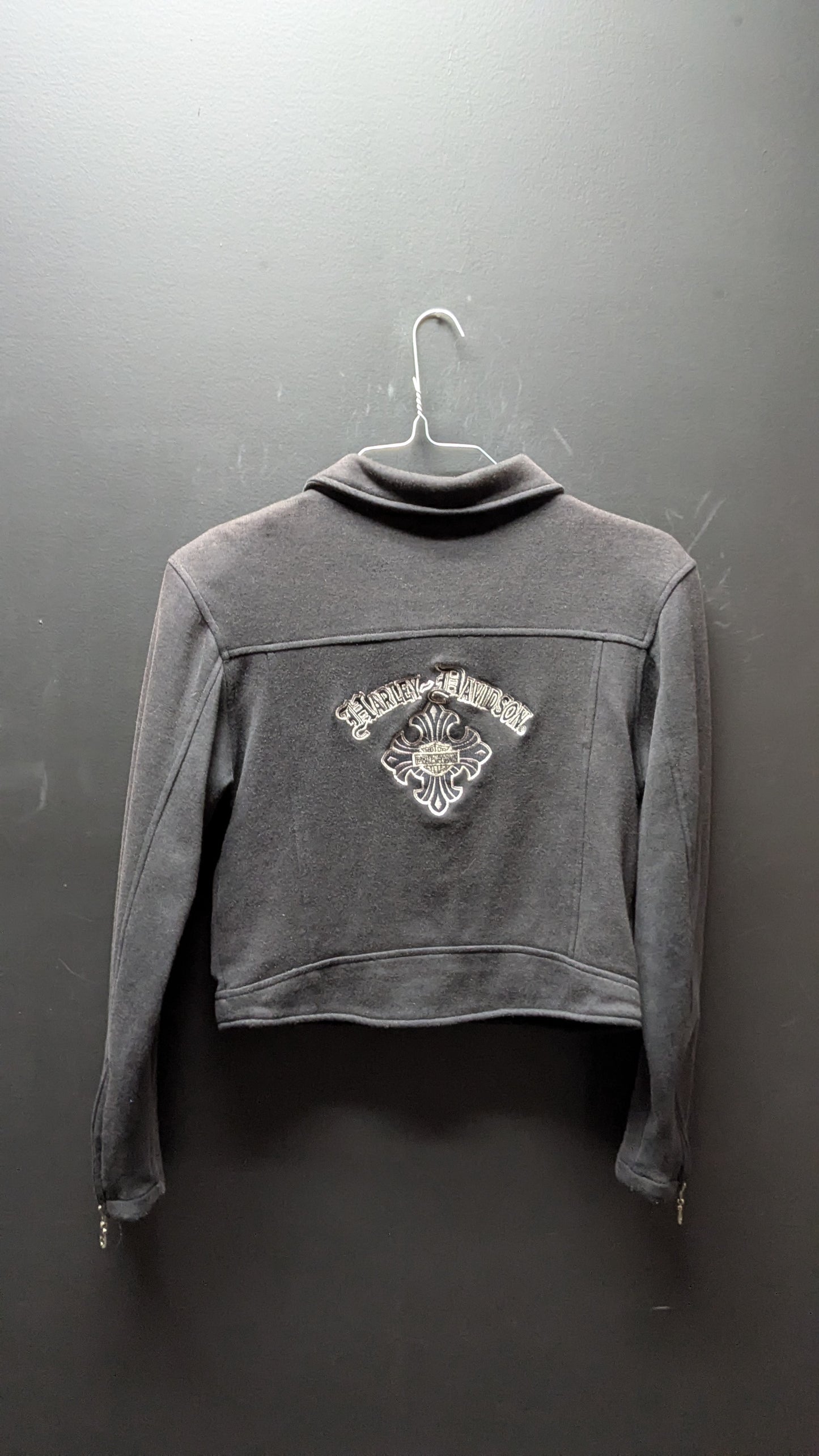 Harley-Davidson Vintage Soft Crop Jacket-XS