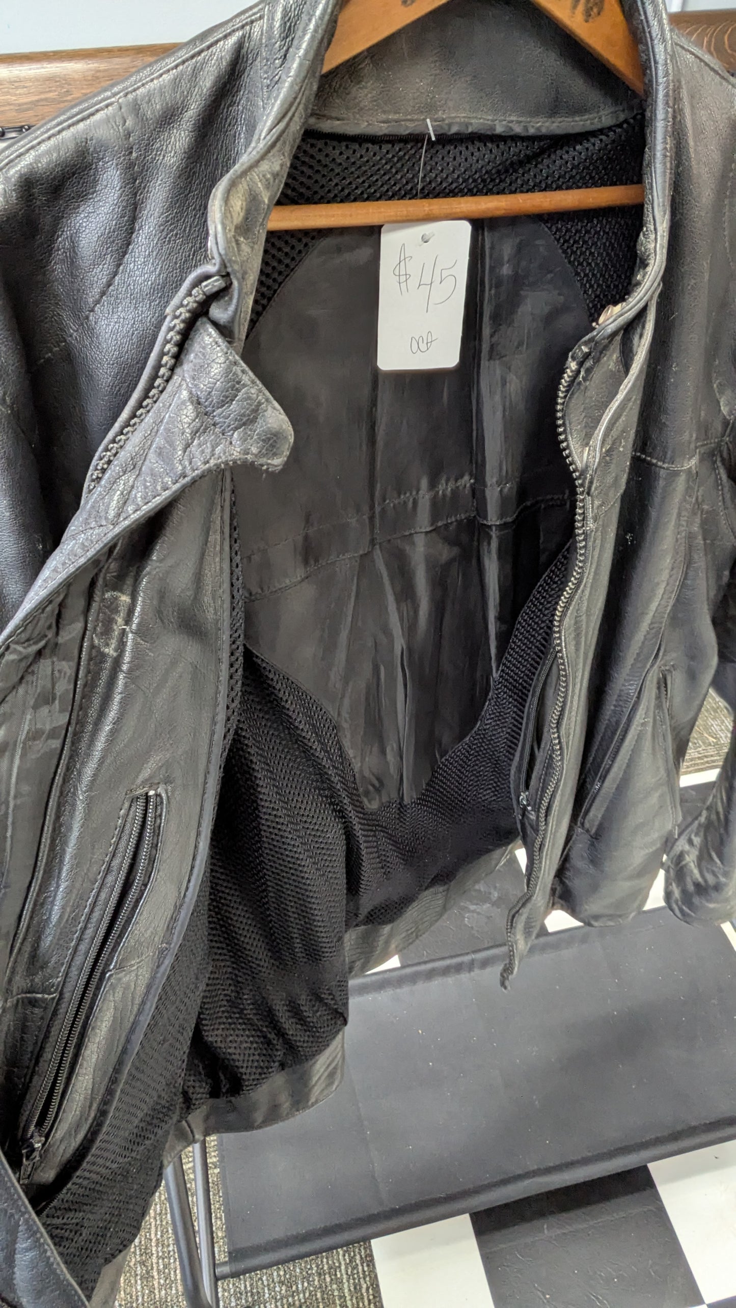 Classic Leather Motorcycle Jacket