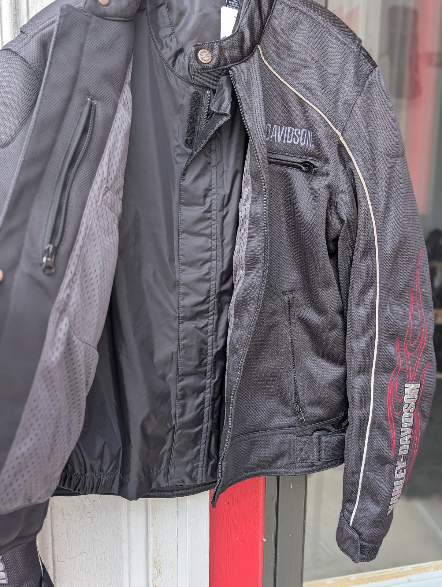 Mesh with liner Women's Medium Harley Davidson coat