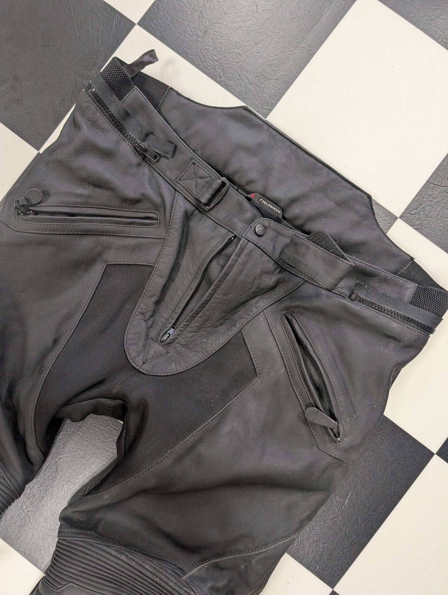 Dainese Pony 3XL Leather Motorcycle Pants Corboflex & Leather