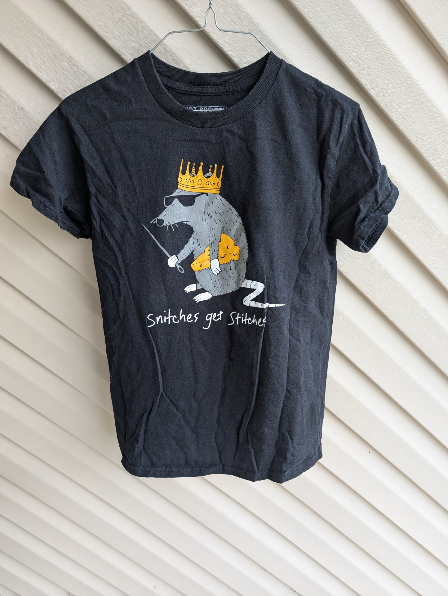 Snitches get Stitches Men's Small