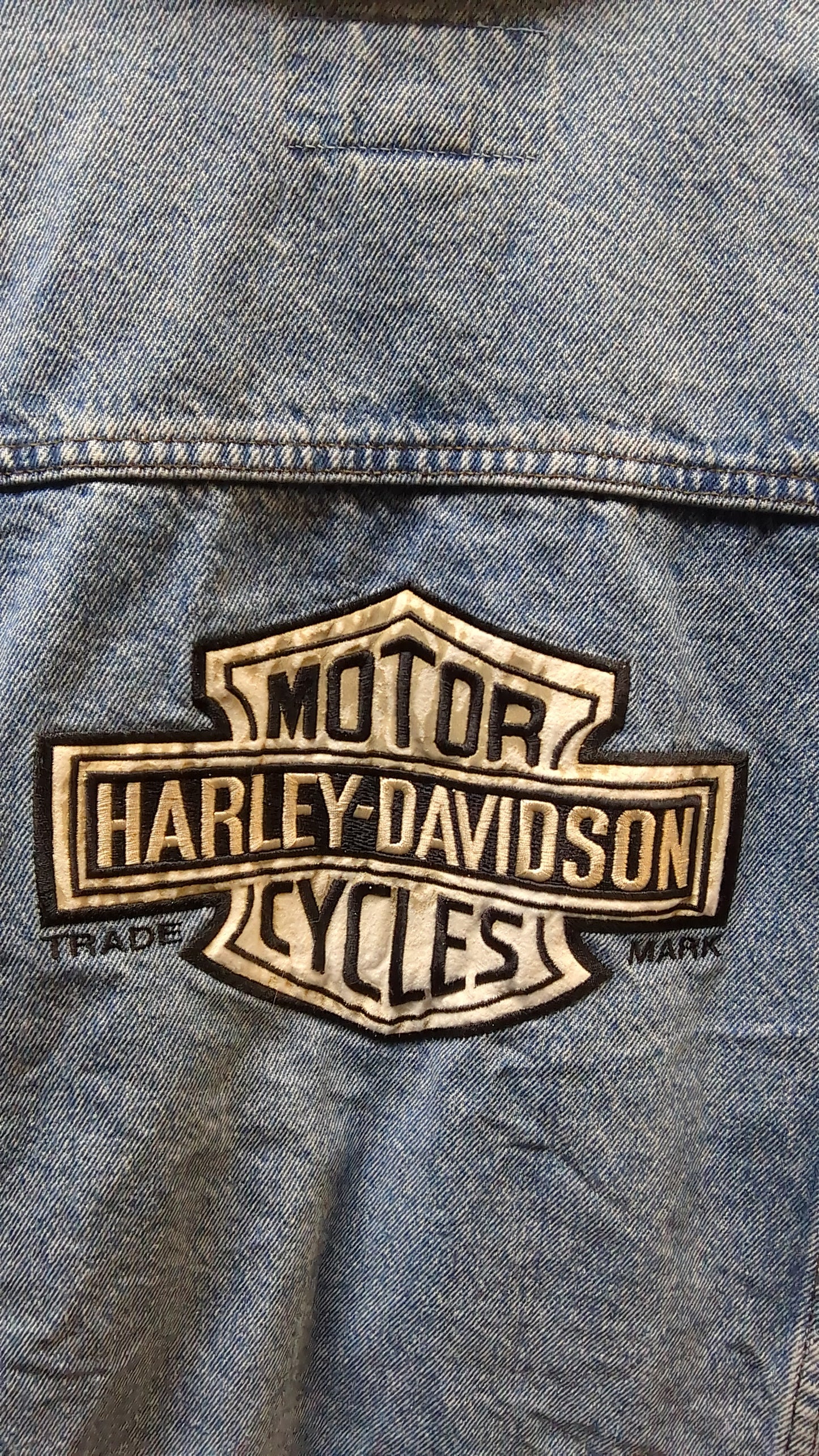 Harley Davidson Vintage Jean Jacket