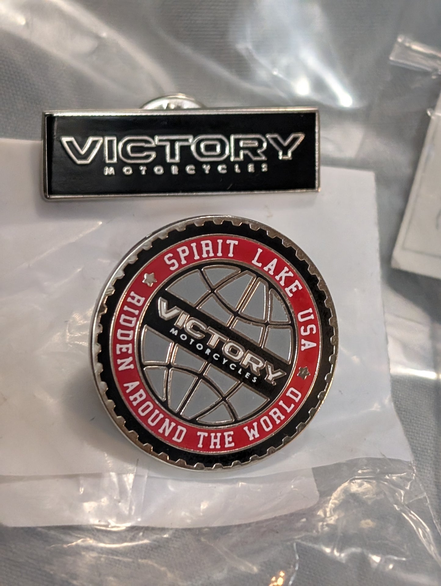 Victory Logo Pin