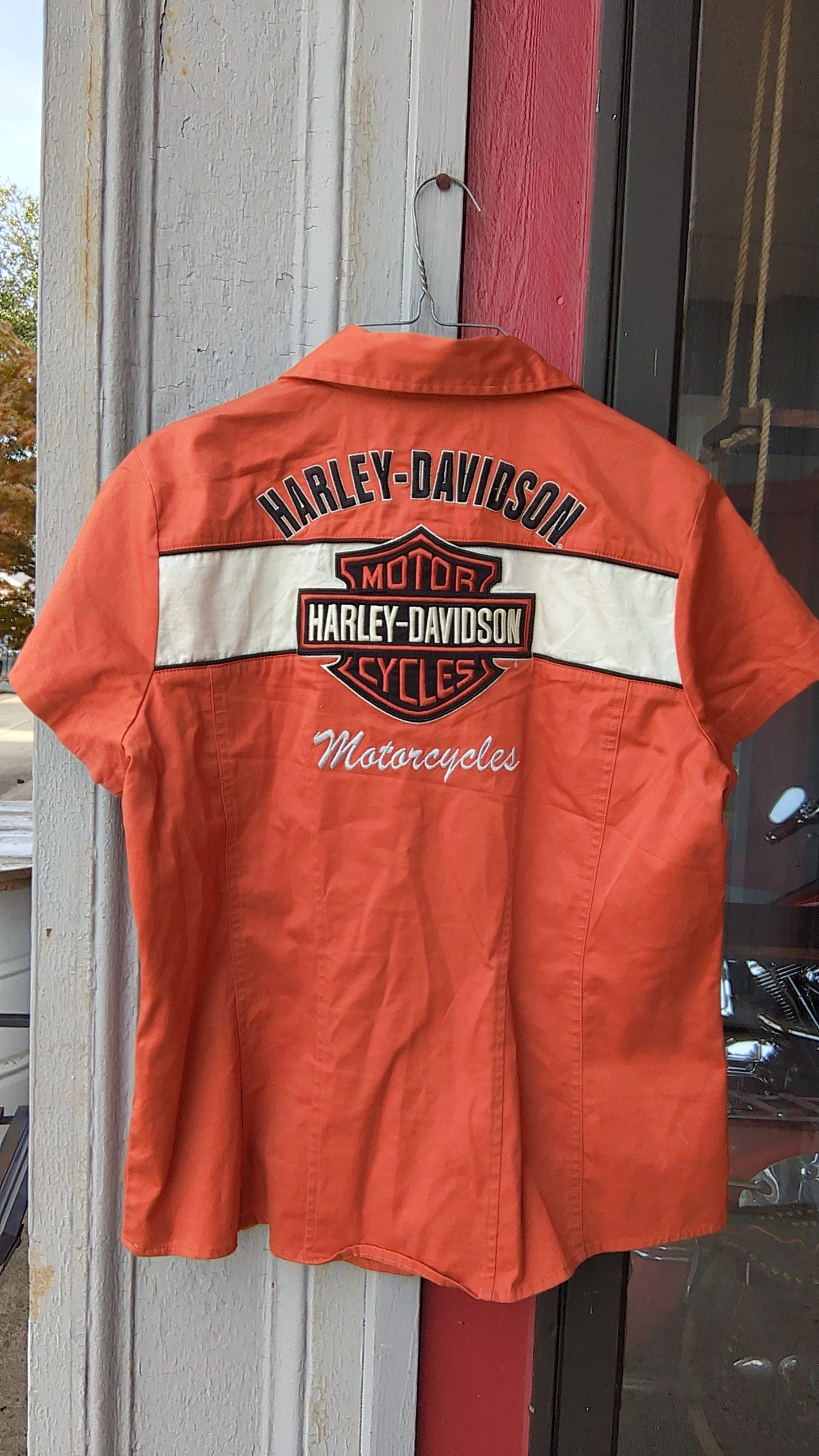 Harley Zip-up Collar Shirt
