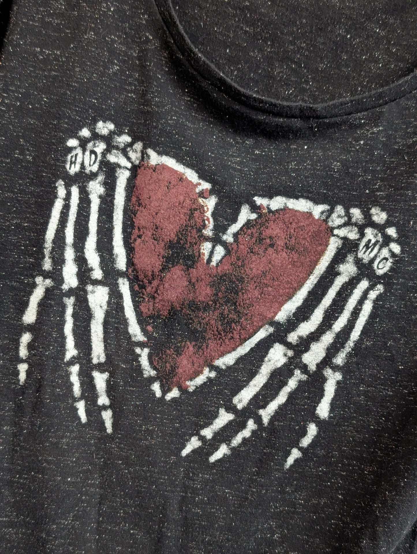 Harley Davidson Heart long sleeve shirt