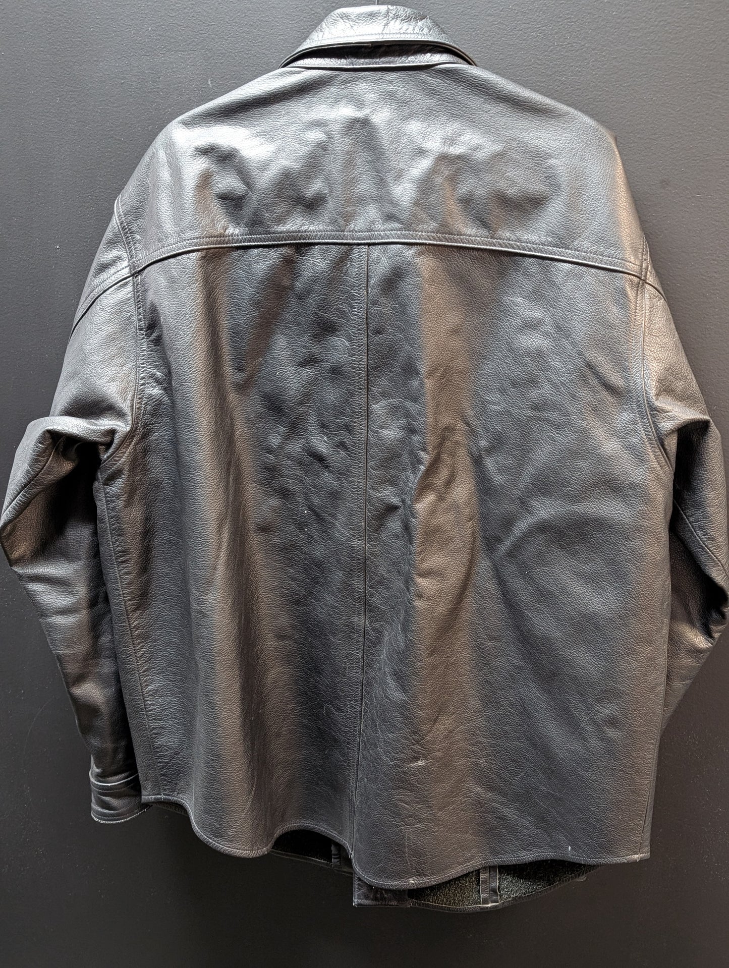 Vintage leather Harley jacket XL