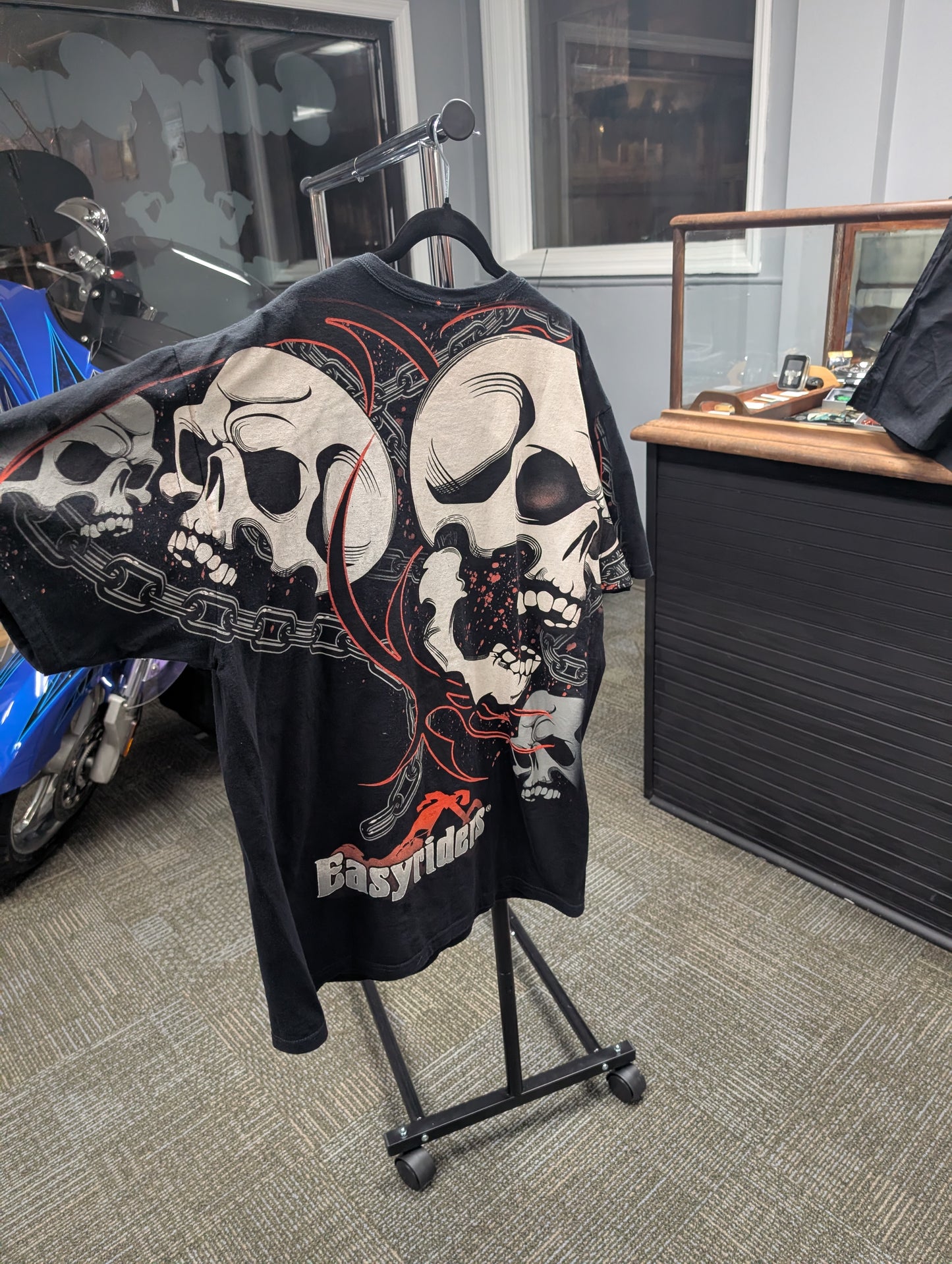 Black easy riders XL t-shirt