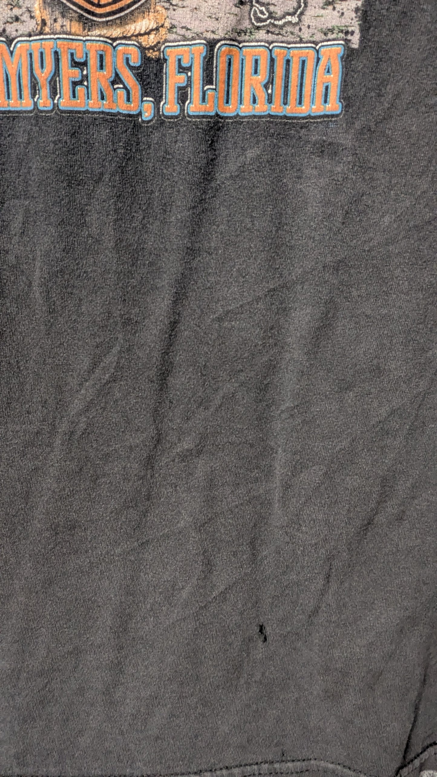 Vintage Six Bends Harley-Davidson Fort Myers Tee (2XL)