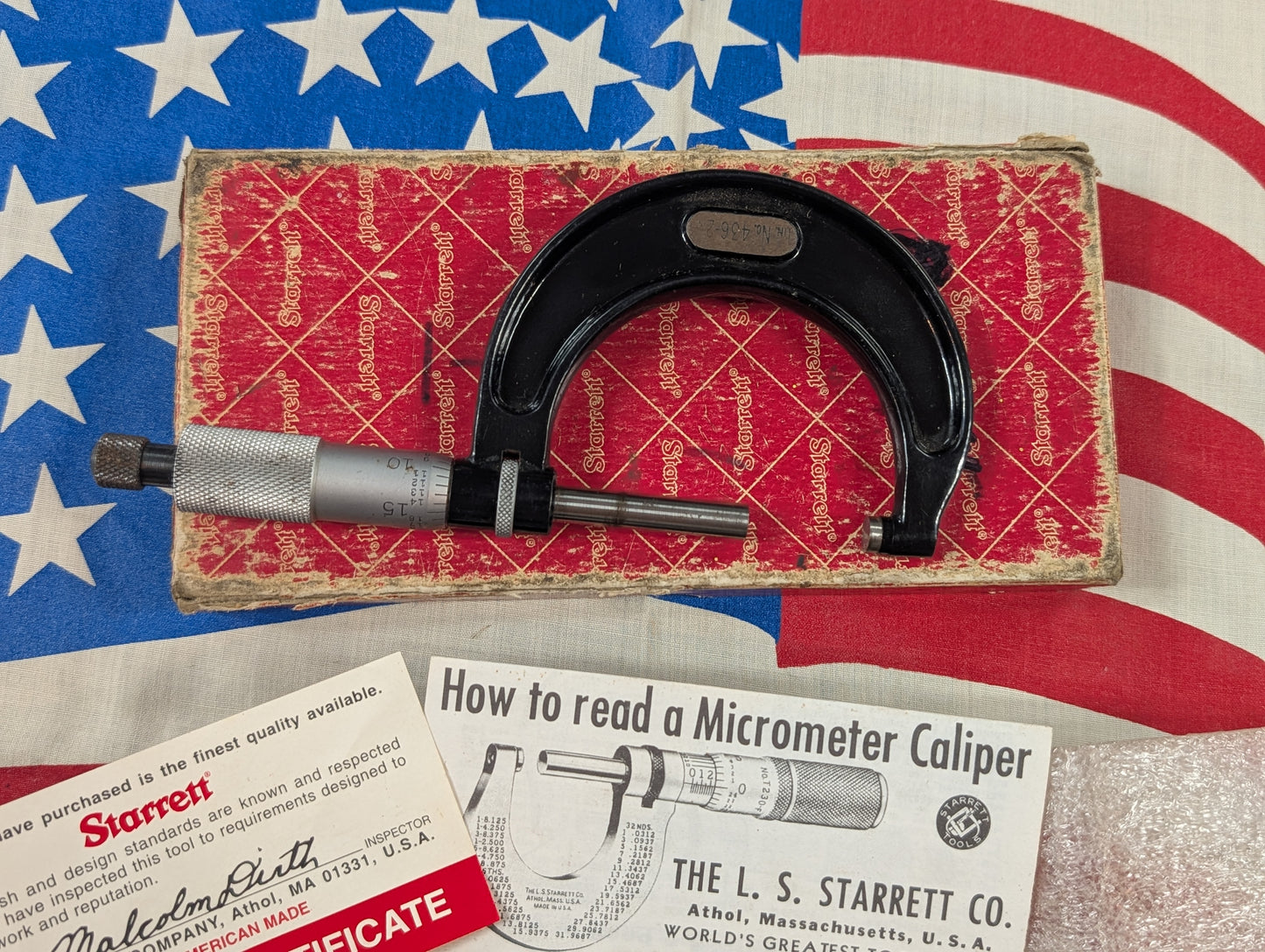 Starrett Micrometer