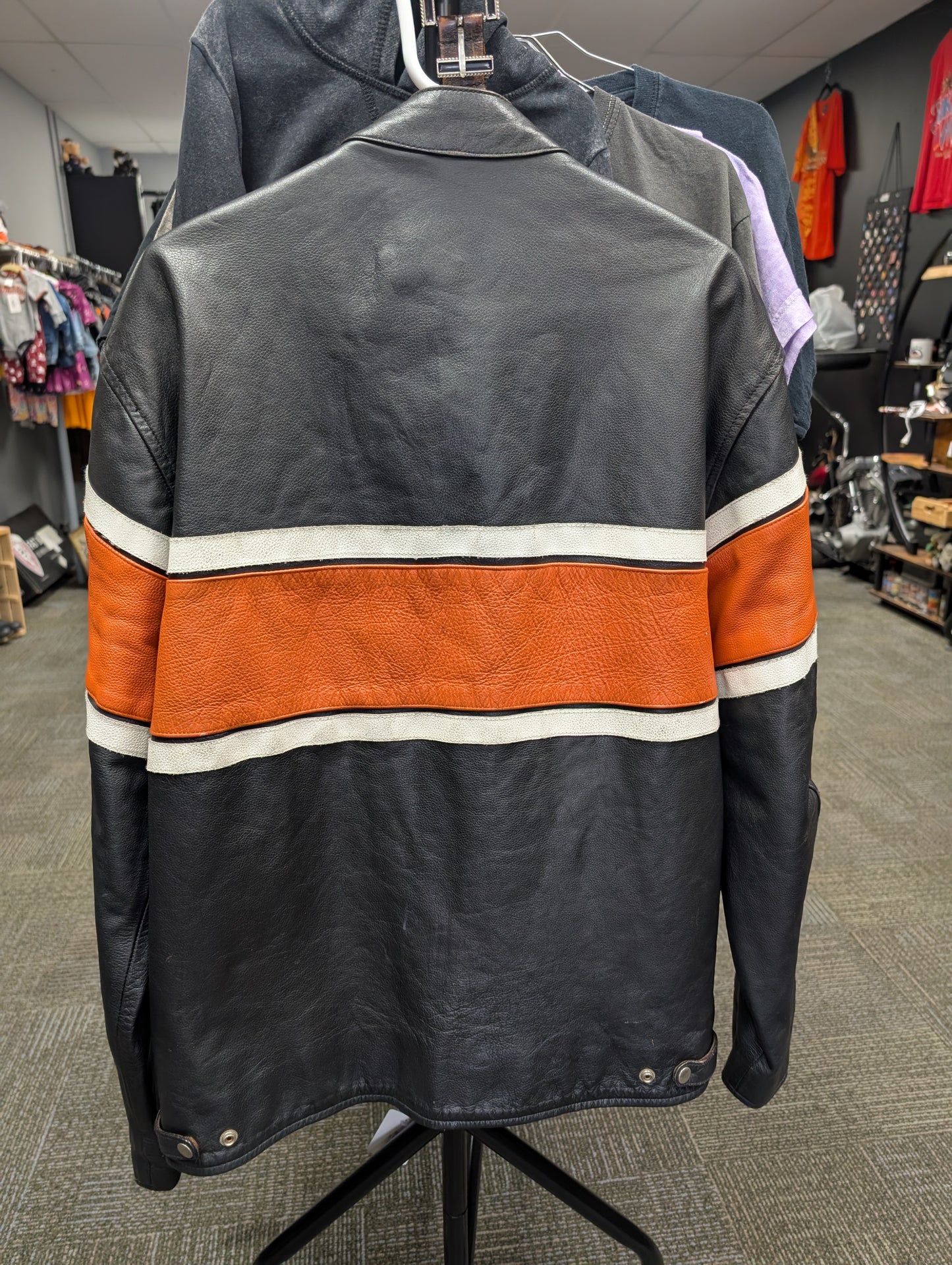 Leather riding Jacket size 46