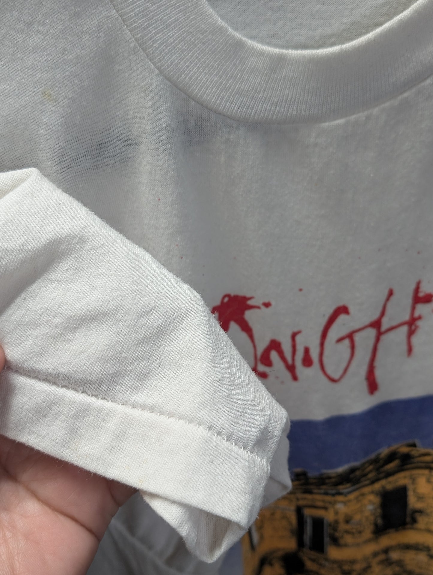 Autographed Midnight Oil Vintage Single Stitch T-shirt