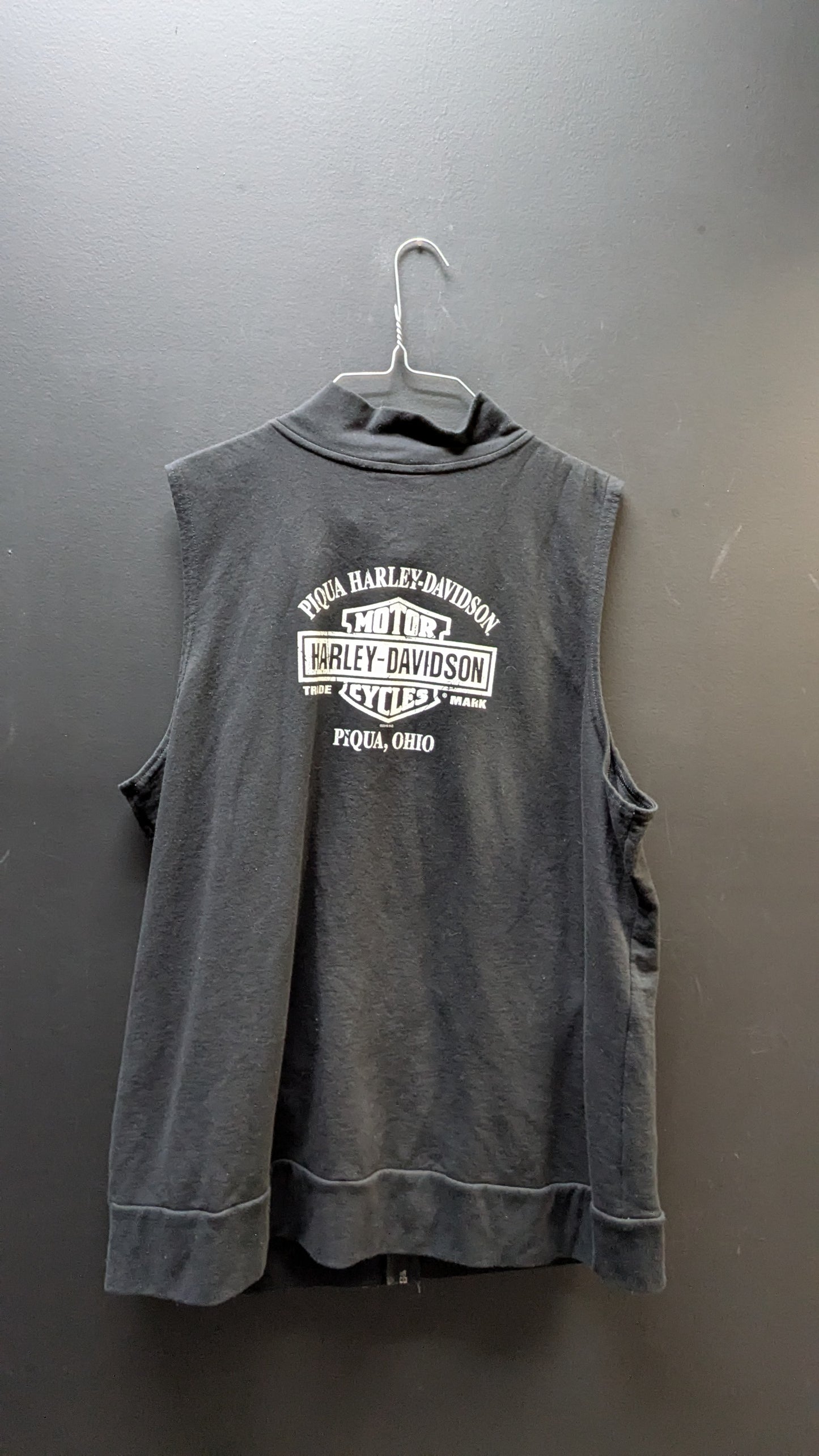 Women's Harley-Davidson Sleeveless Zip Vest – Piqua, Ohio