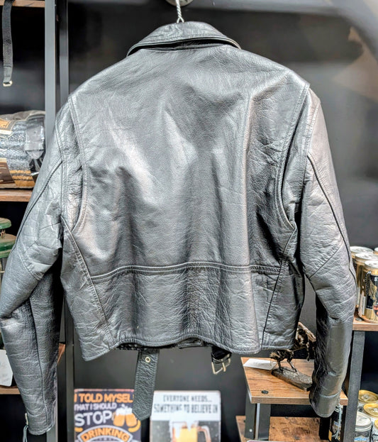 LEATHER KING Thinsulate-Lined Motorcycle Jacket – smaller Fit