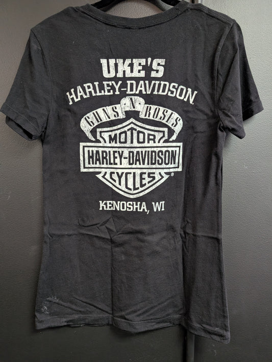 Guns n' roses Harley-Davidson women's t-shirt size medium