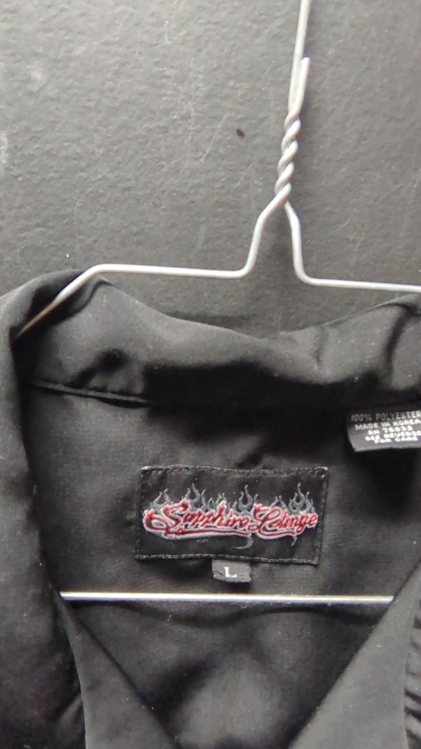 Motorcycle Flame Button up