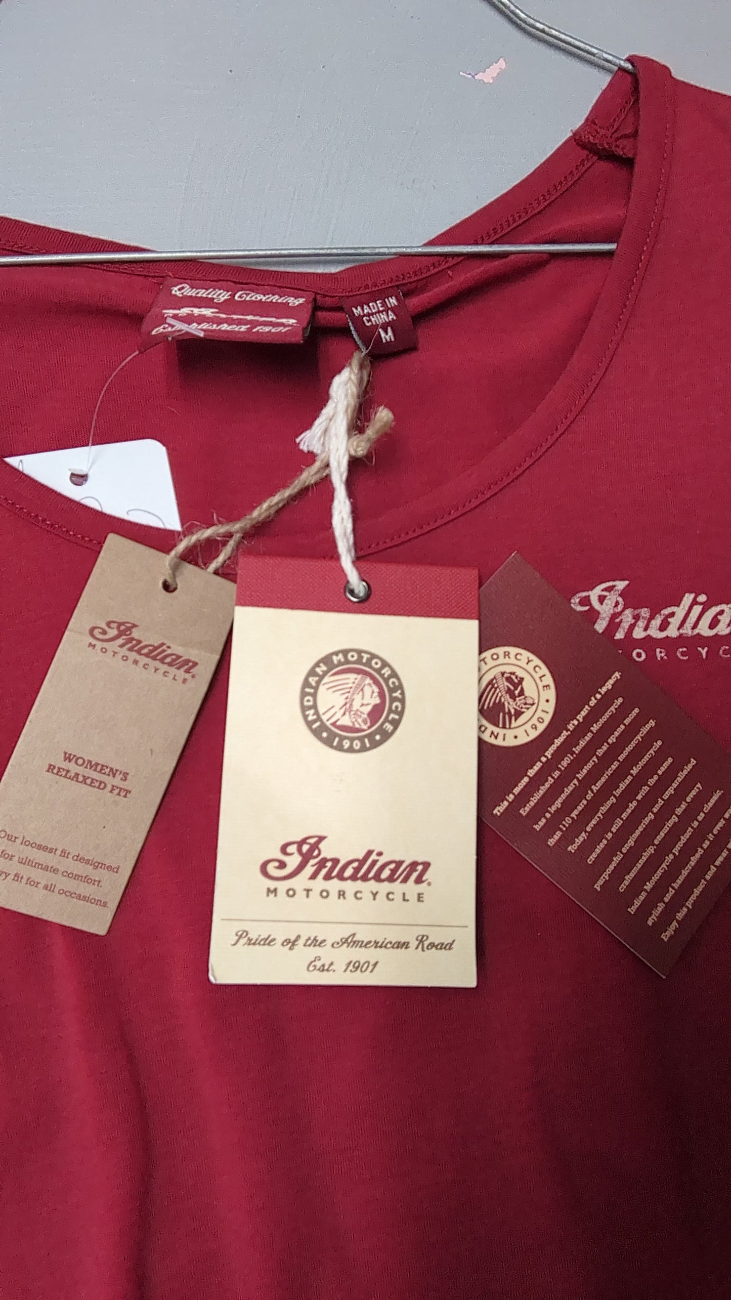 Indian Motorcycle Woman's Relaxed Fit Tee